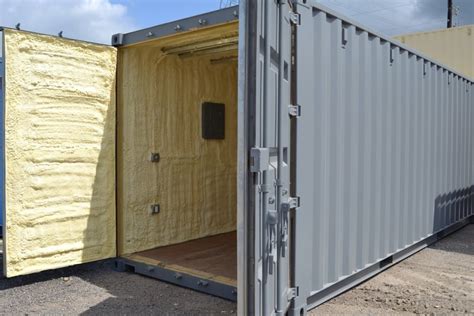 hot hot does it get in steel connex box|conex container insulation requirements.